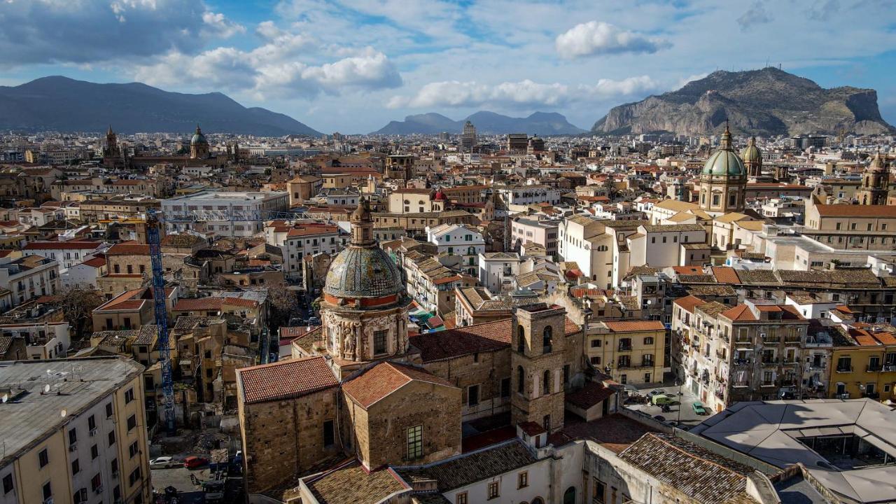 Solemar Sicilia - Palazzo Vetrano Appartement Palermo Buitenkant foto