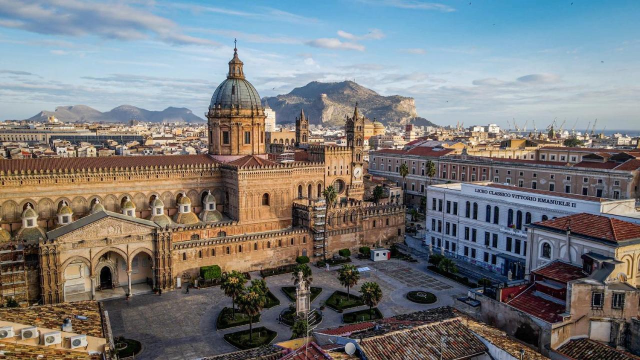 Solemar Sicilia - Palazzo Vetrano Appartement Palermo Buitenkant foto